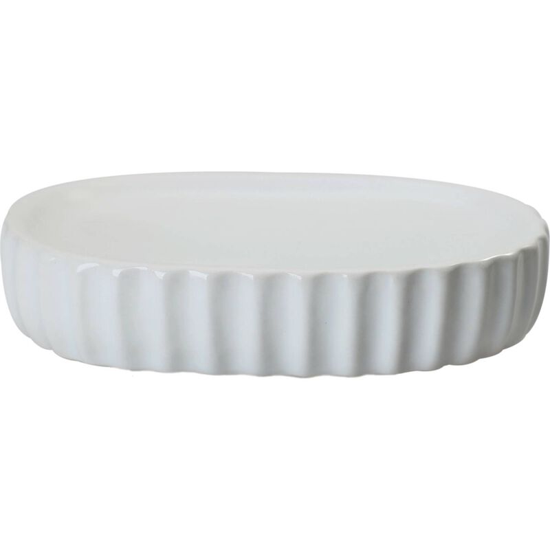 Saboneteira WC 9x13,5x3cm Branco Kasa