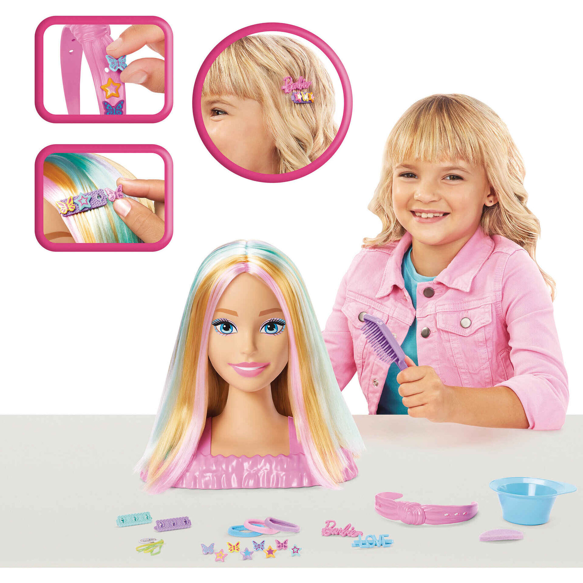 Boneca Barbie Loira Busto