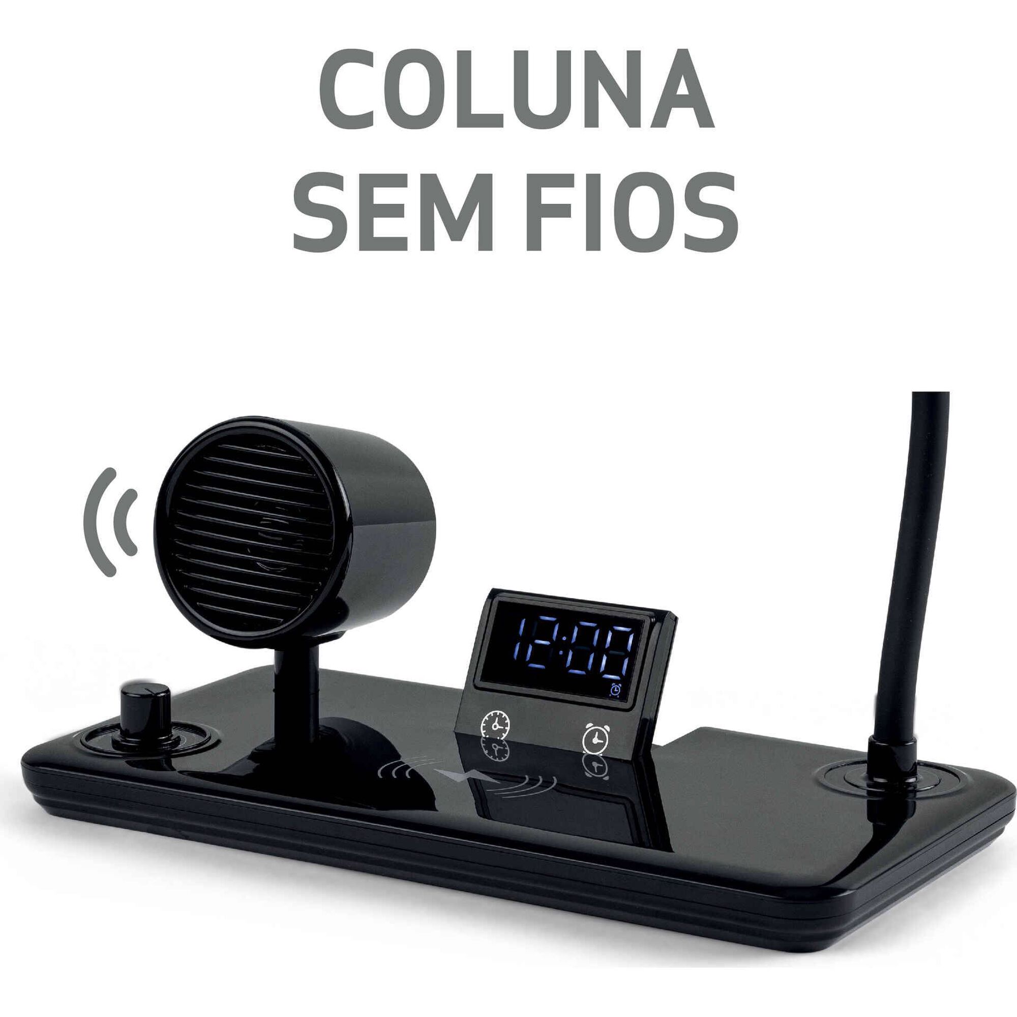 Candeeiro Wireless Smart Play Preto Kasa