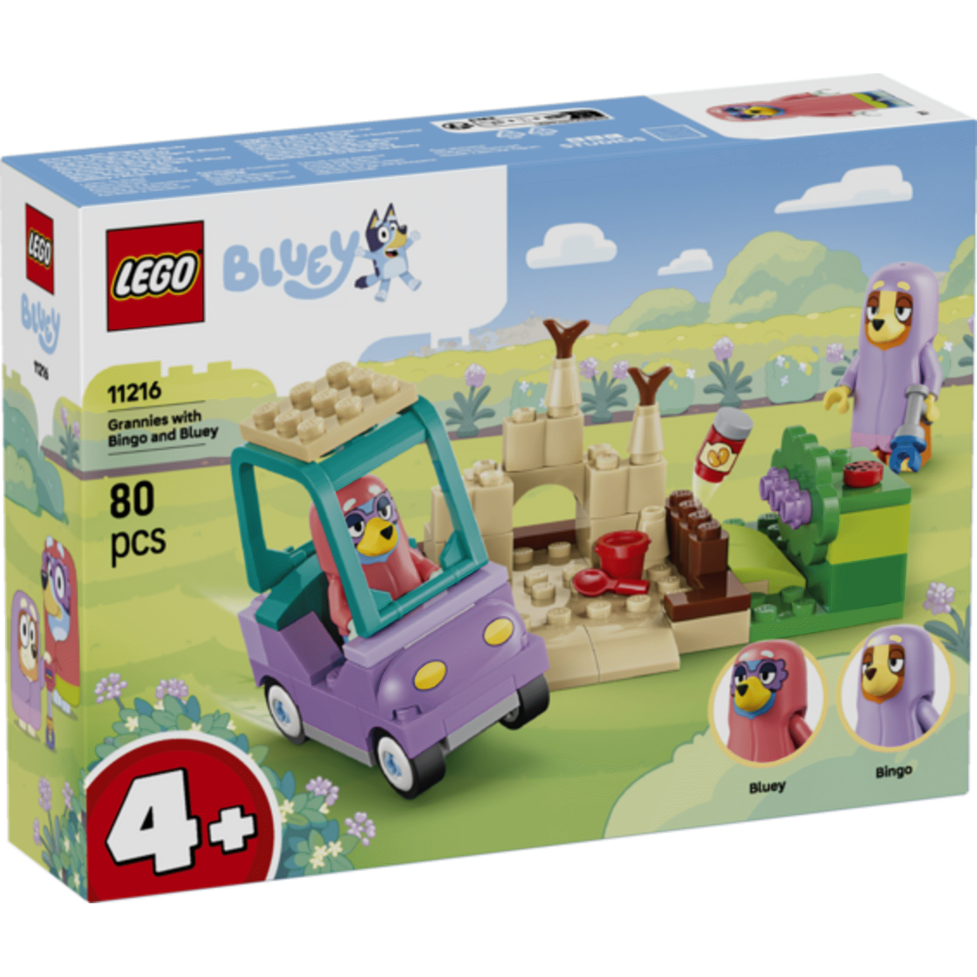 LEGO Bluey - As Avozinhas com a Bingo e a Bluey - 11216