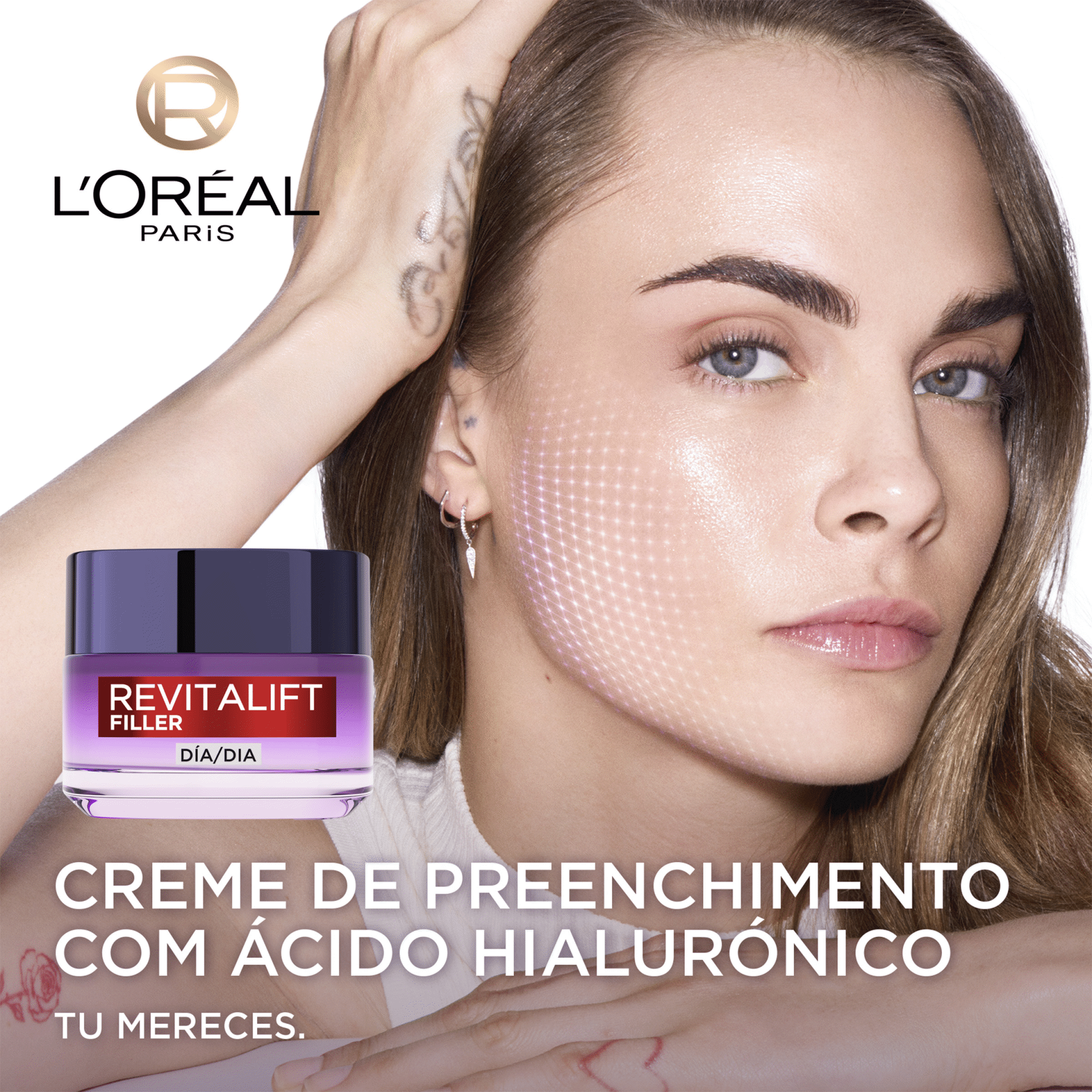 Creme de Rosto Dia Revitalift Filler 40+ L'Or&eacute;al Paris