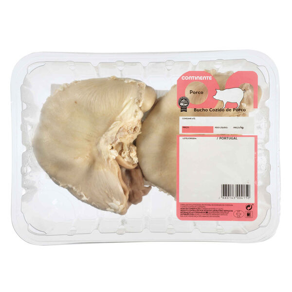 Bucho Cozido de Porco Continente