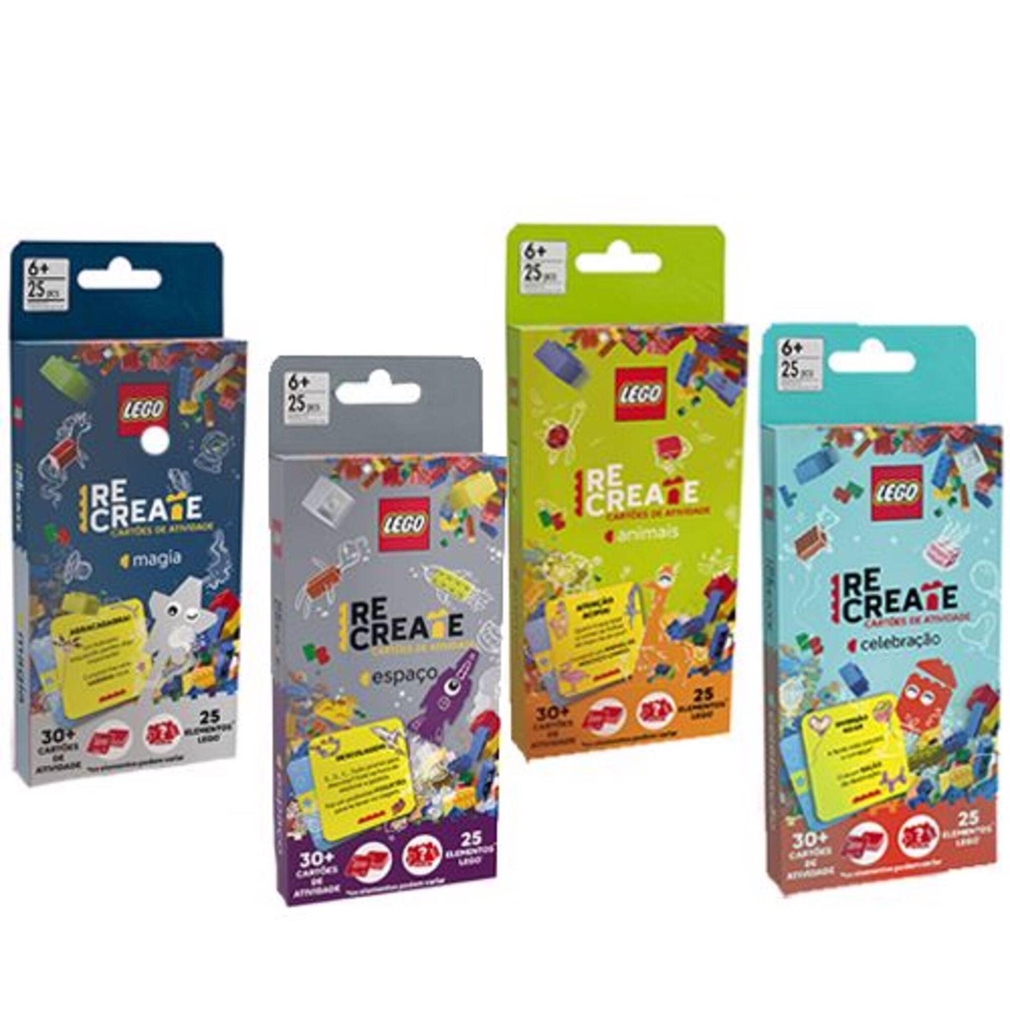 LEGO Cart&atilde;o de Atividades Re Create (v&aacute;rios modelos)