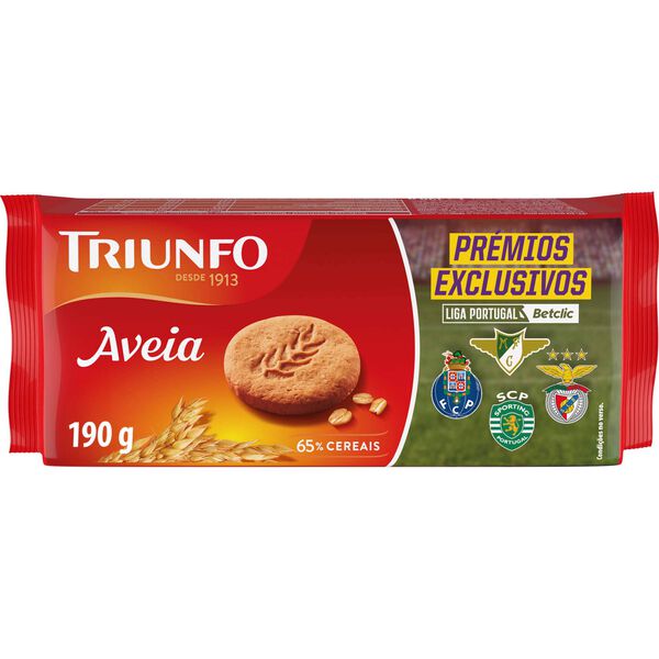 Bolachas de Aveia Triunfo