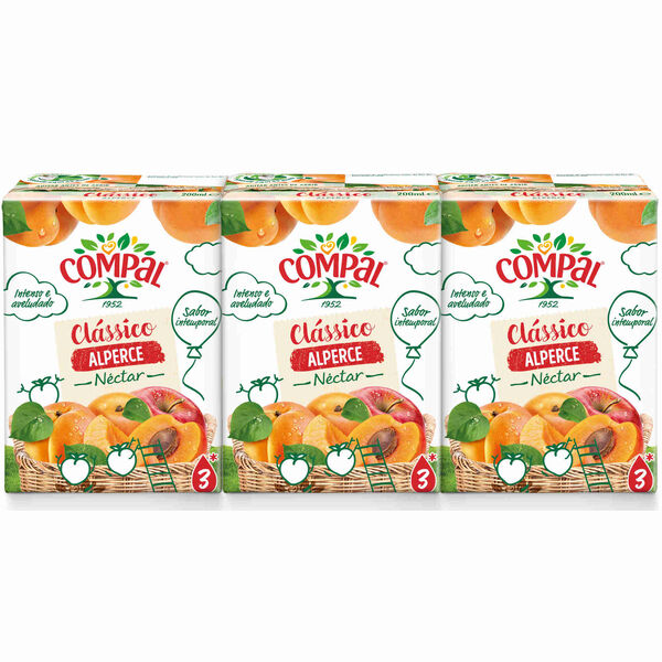 Néctar Alperce Compal Clássico