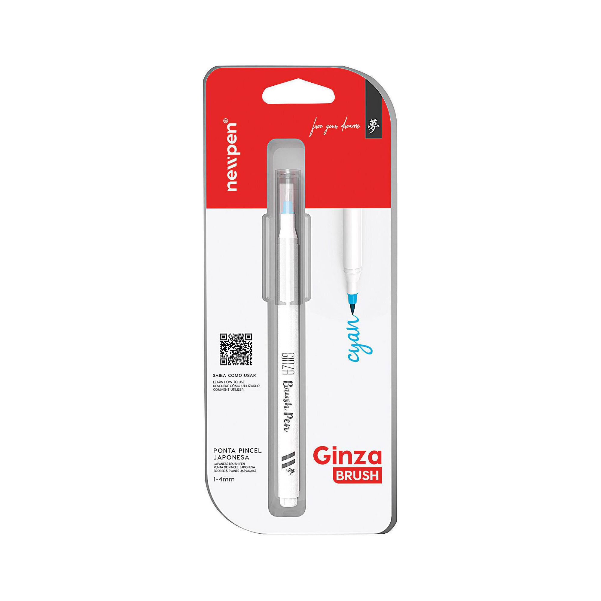 Marcador Permanente Fino de Tinta Azul Claro Marcador Permanente Fino de Tinta Azul Claro