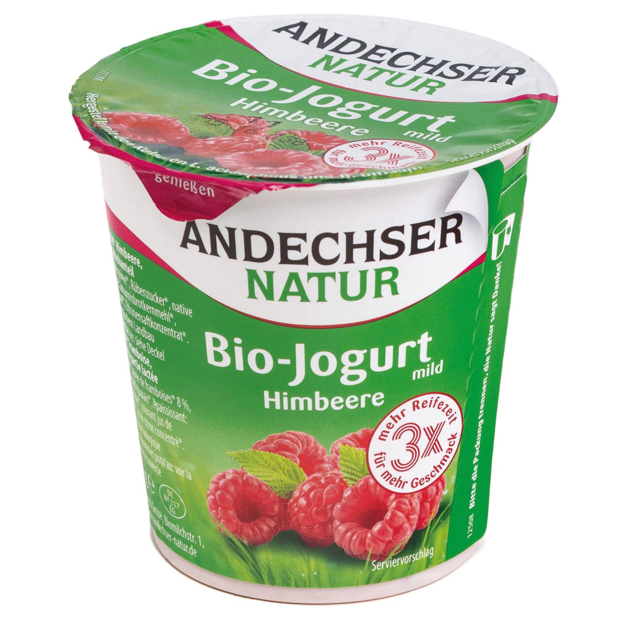 Iogurte Framboesa Biológico