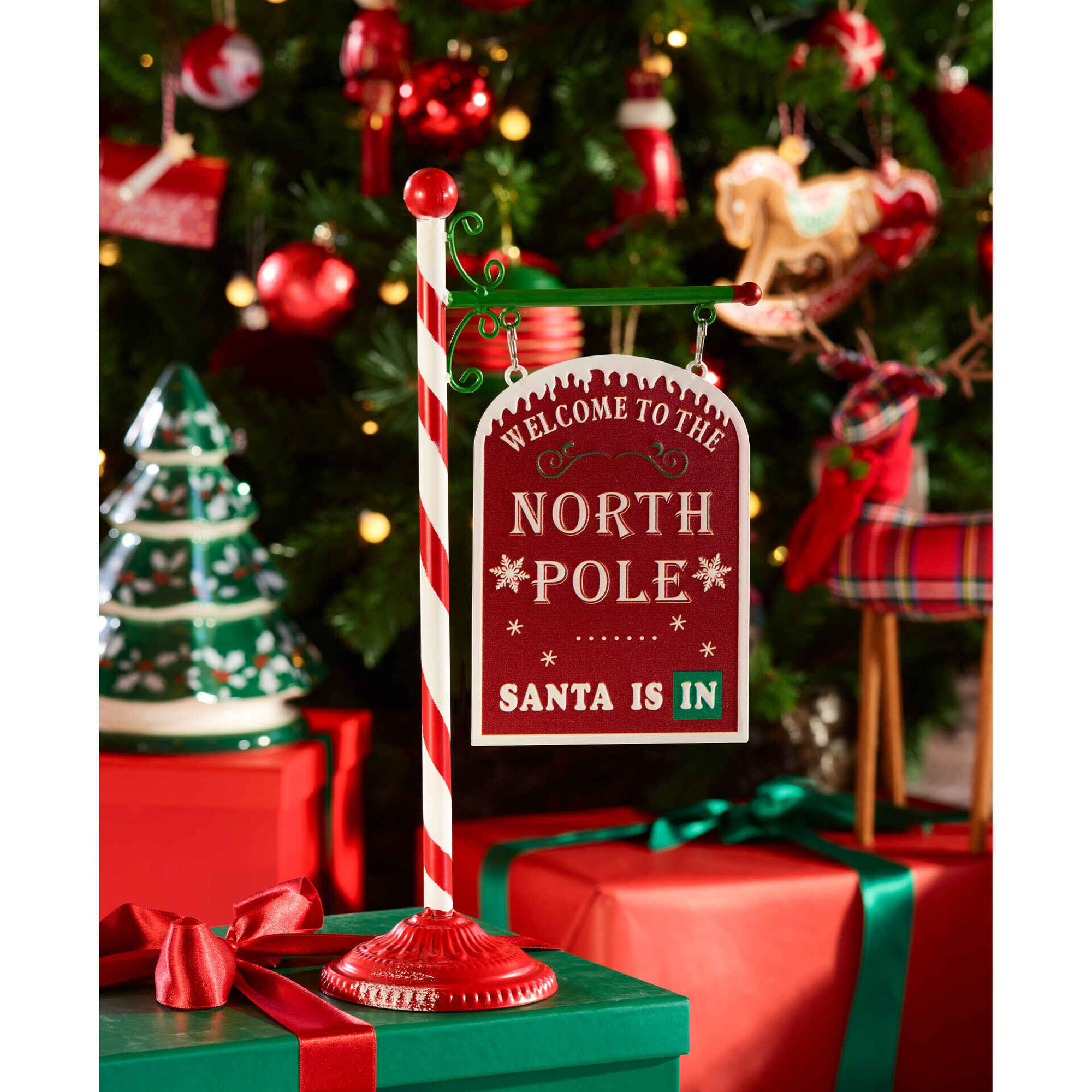 Placa Decorativa 40cm Polo Norte