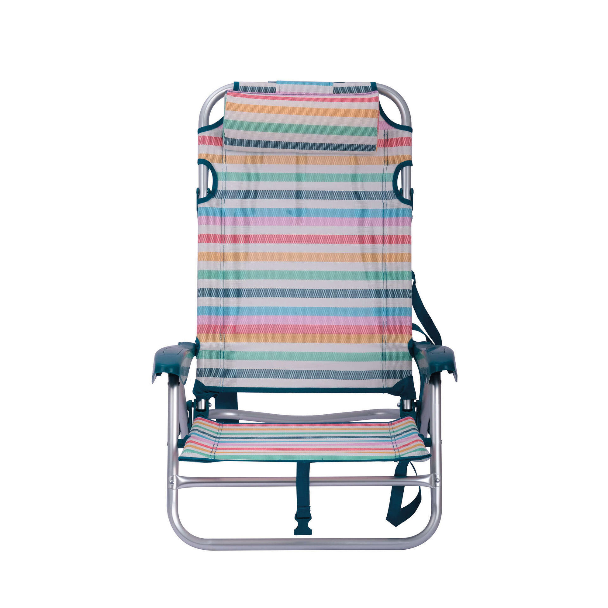 Cadeira de Praia Alum&iacute;nio com Almofada Mar I Kasa