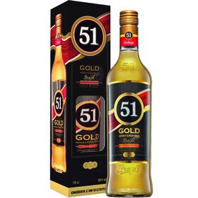 Cachaça 51 Gold