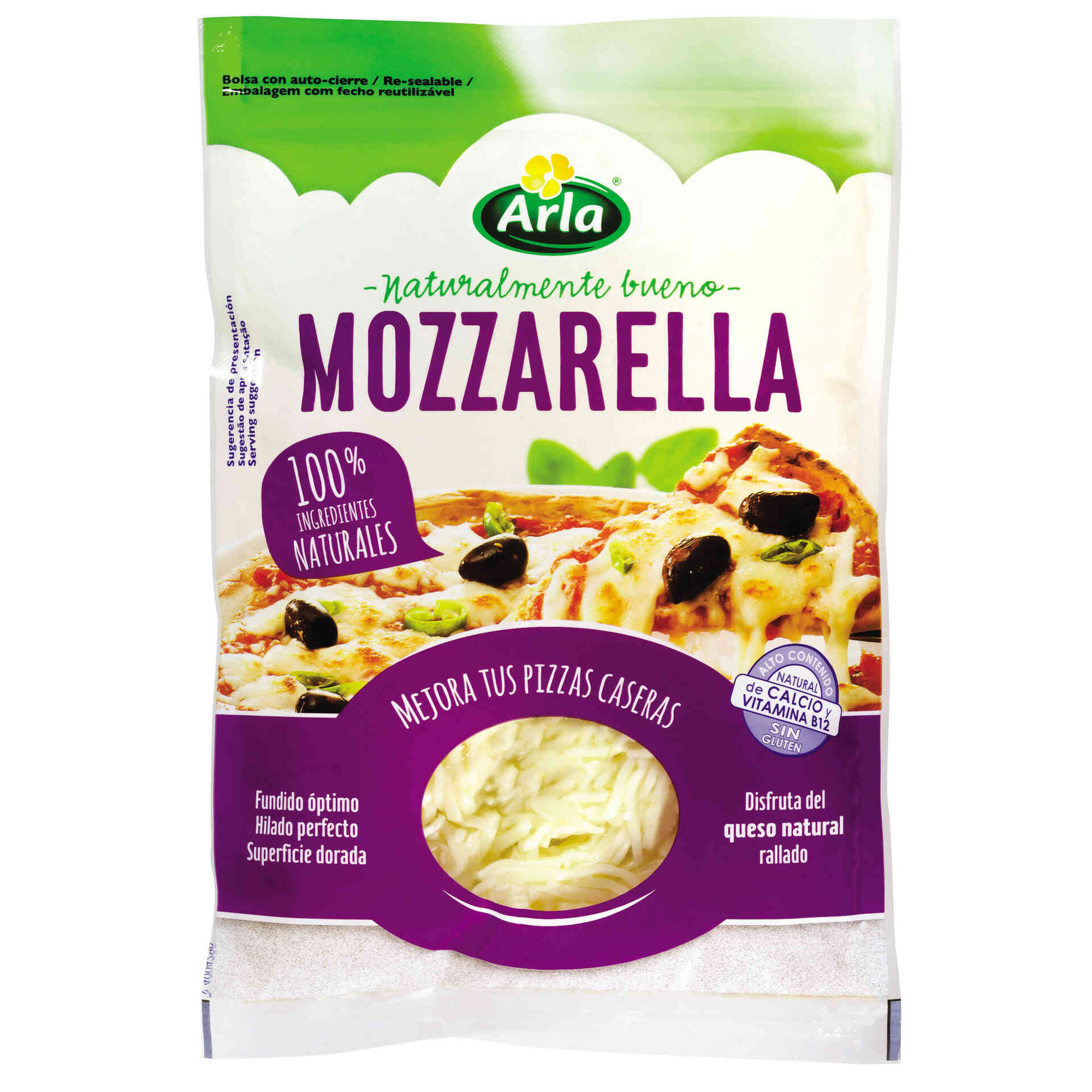 Queijo Mozzarella Ralado Queijo Mozzarella Ralado
