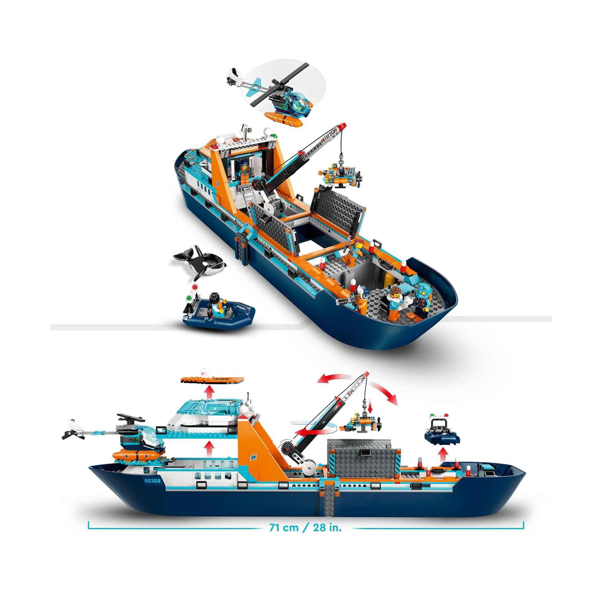 Navio Explorador do Ártico - 60368 Navio Explorador do Ártico - 60368