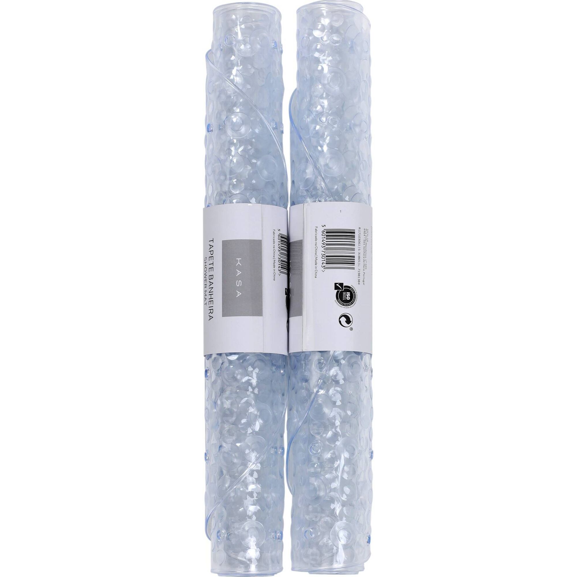 Tapete Banheira PVC Oval 69x39cm Transparente