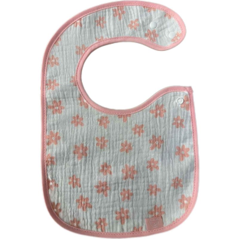 Conjunto 2 Babetes Algodão Rosa Happy Bear