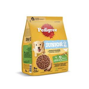 Ração para Cão Júnior Galinha e Arroz Pedigree