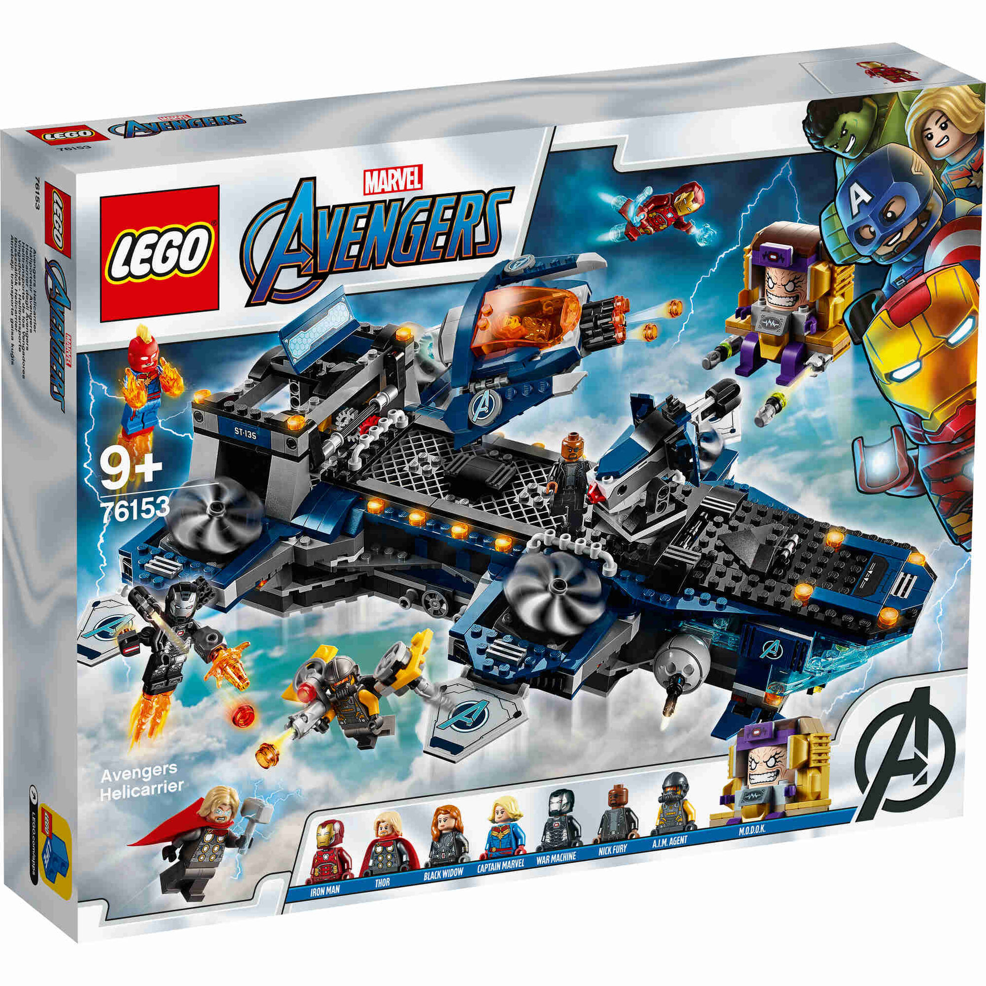Vingadores: Helitransporte - 76153 Vingadores: Helitransporte - 76153