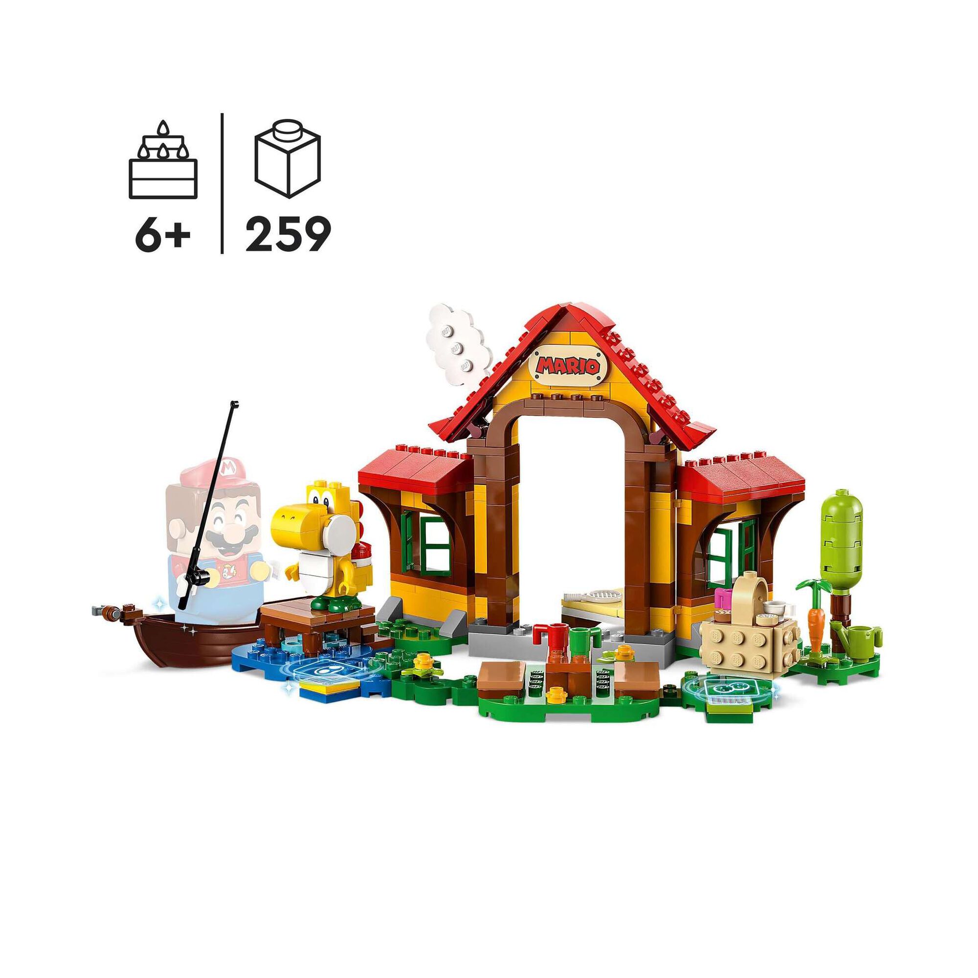 Set de Expansão Piquenique na casa do Mario - 71422 Set de Expansão Piquenique na casa do Mario - 71422