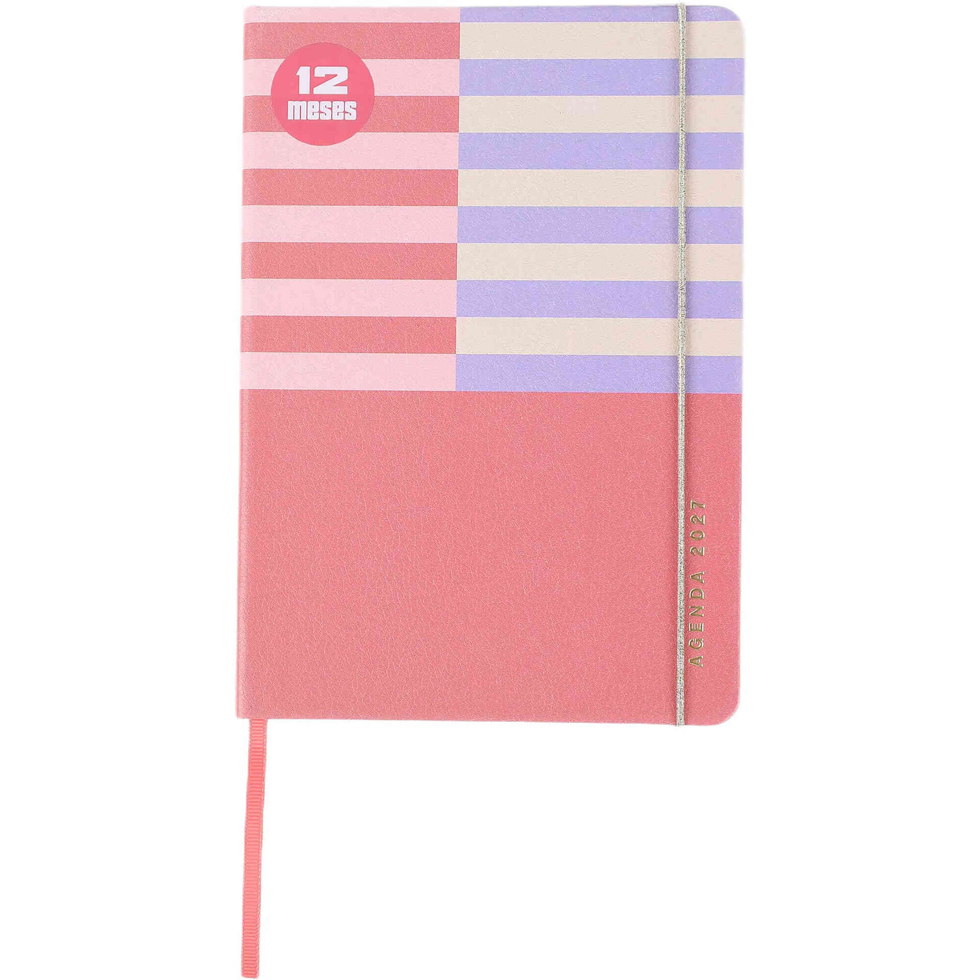 Agenda Semanal 2027 A5 Geometric (v&aacute;rias cores) Note!