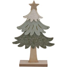 &Aacute;rvore Decorativa Feltro Larga Kasa