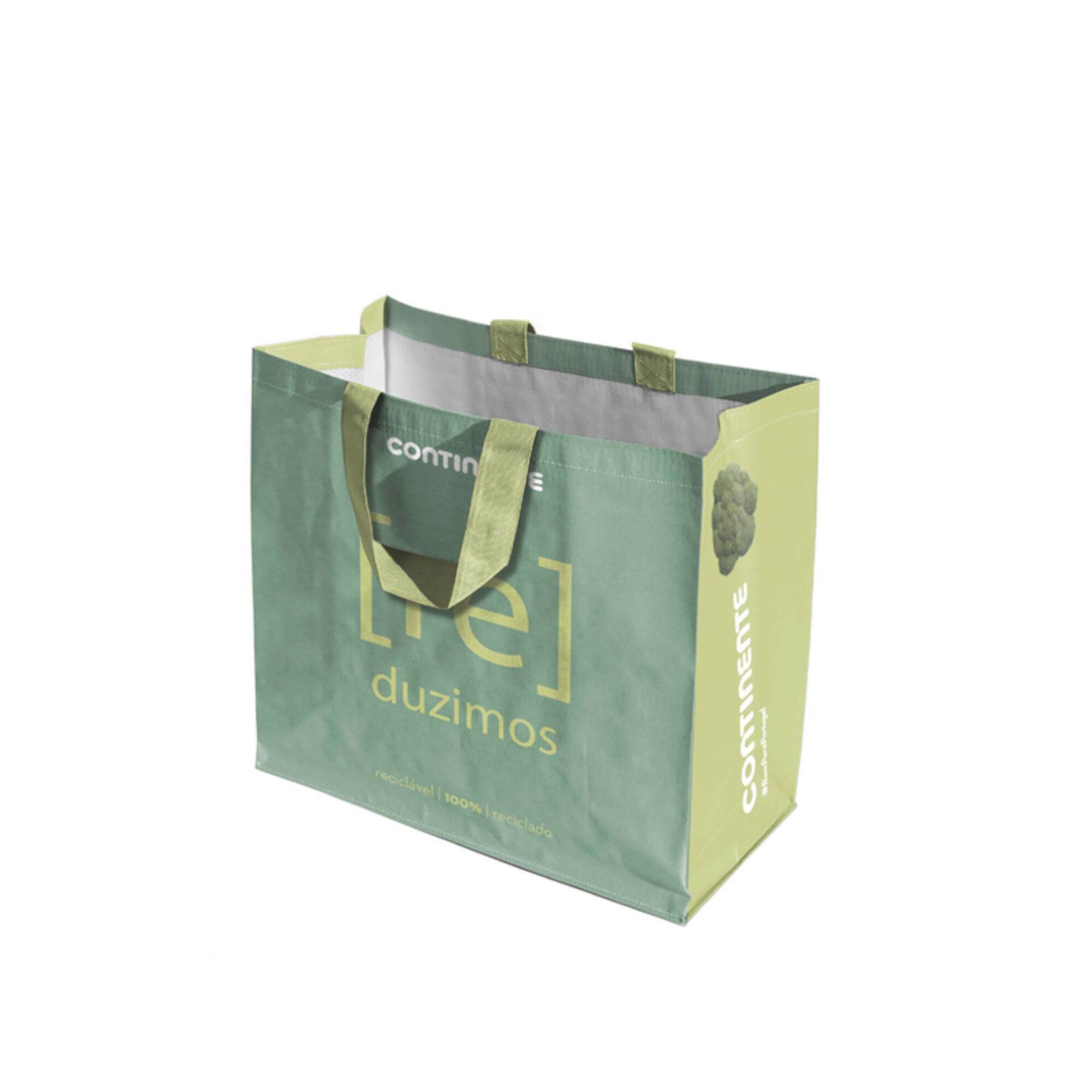 Saco Compras Reutilizável 24,5L Brócolos