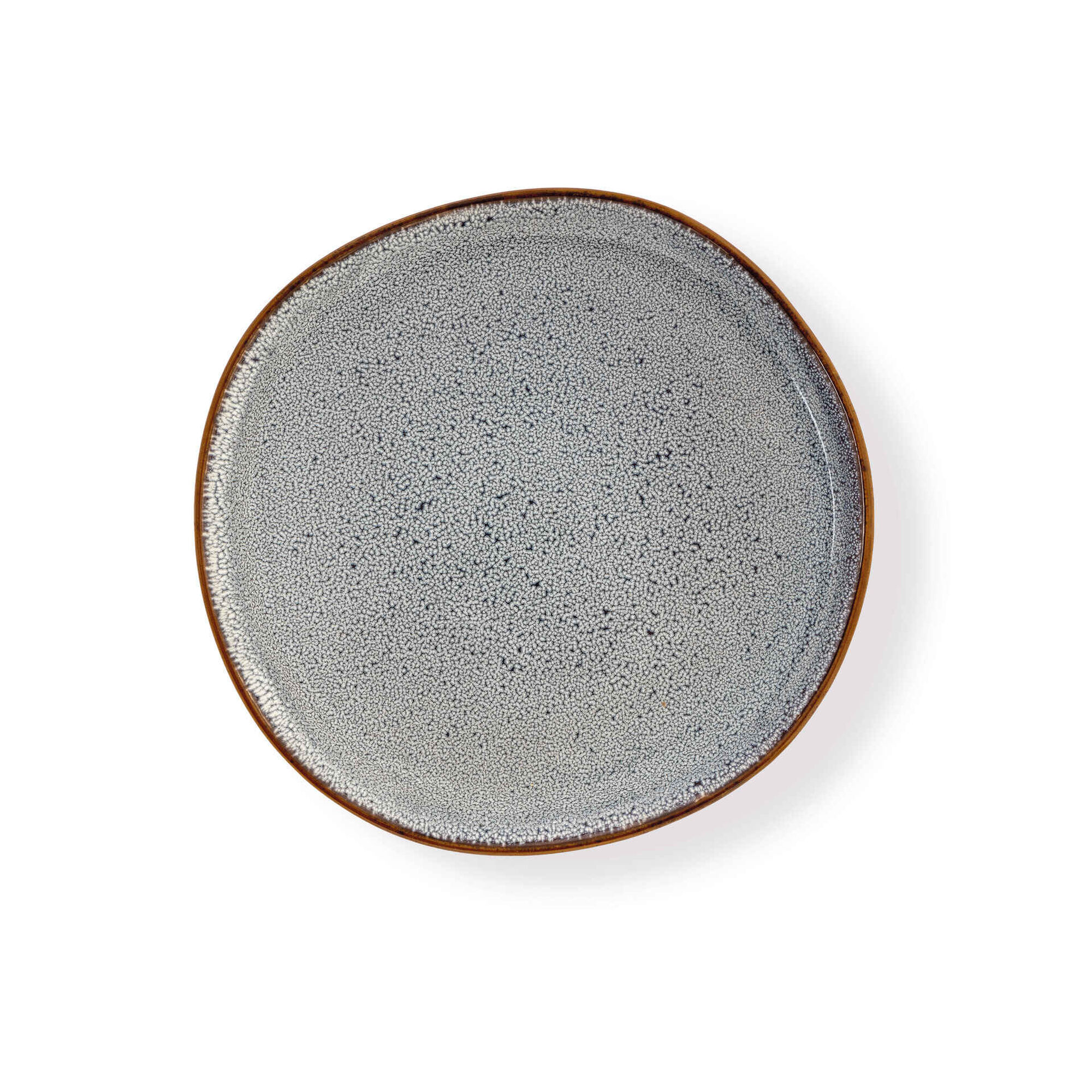 Prato Sobremesa 20,2cm Cinza Belmonte