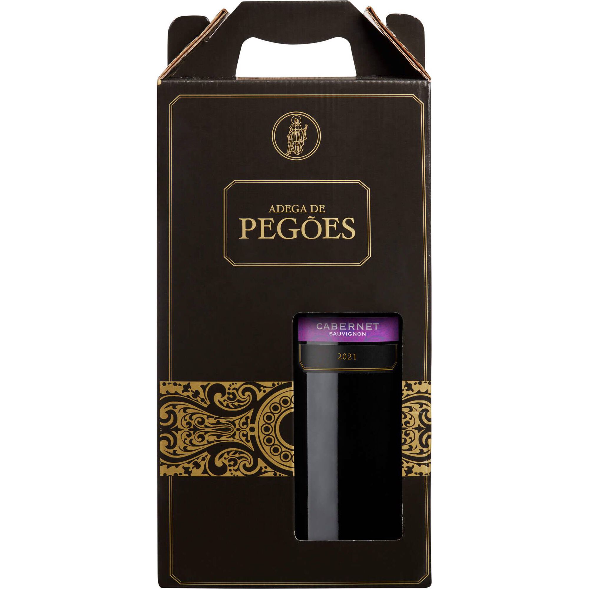 Adega de Pegões Touriga Nacional e Cabernet Sauvignon Península de Setúbal Vinho Tinto Conjunto Adega de Pegões Touriga Nacional e Cabernet Sauvignon Península de Setúbal Vinho Tinto Conjunto