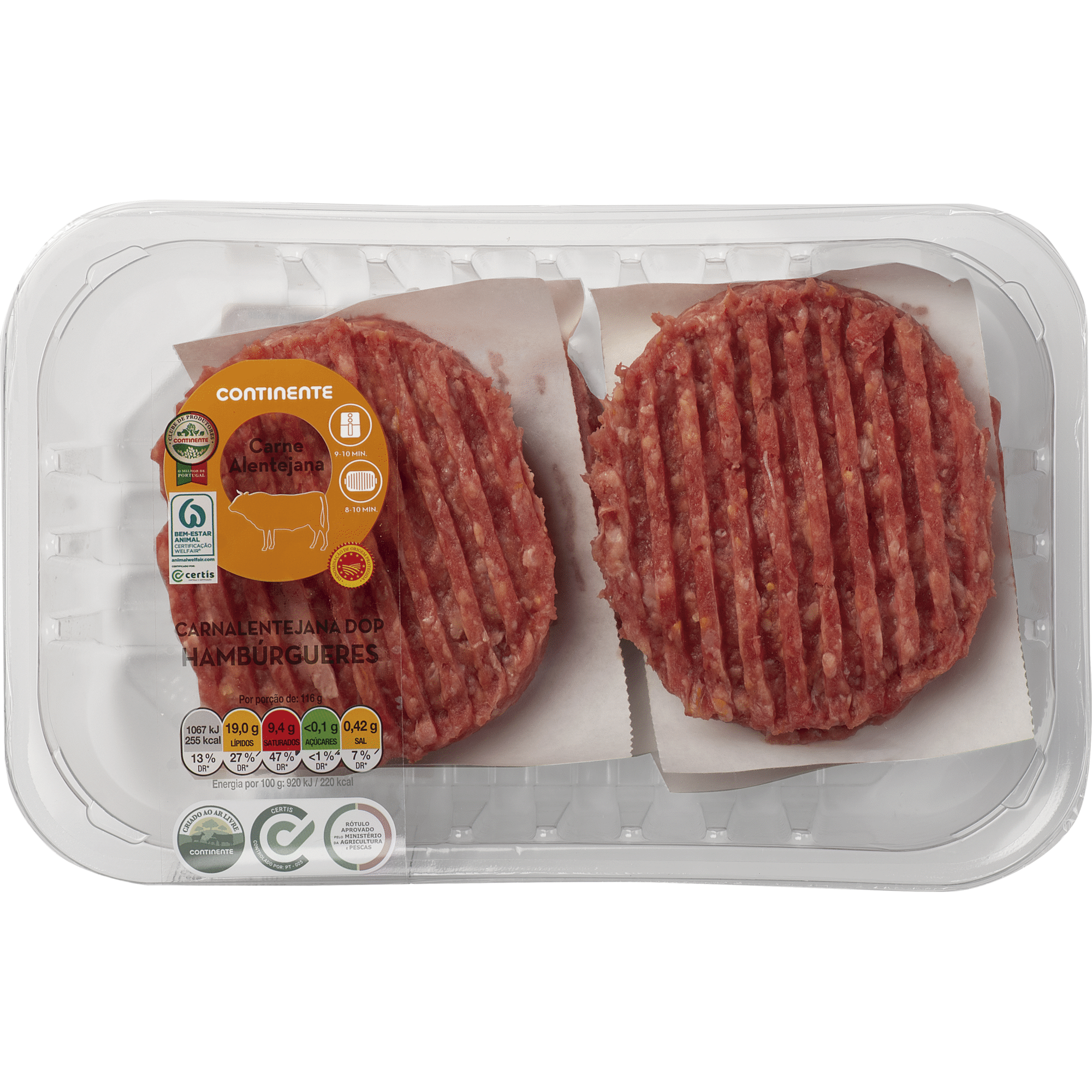 Hambúrguer de Bovino Carnalentejana DOP