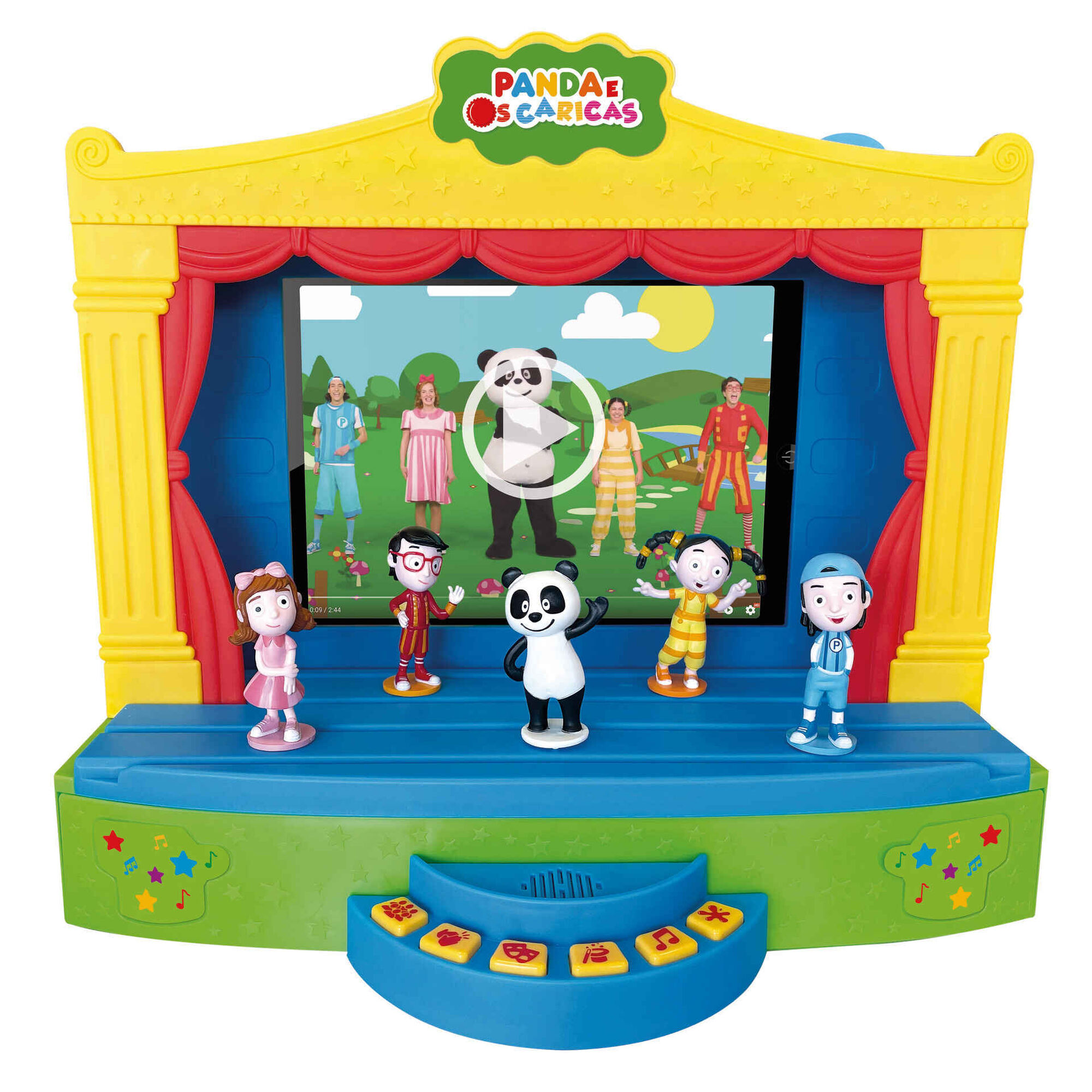 Palco Musical Panda e Caricas Palco Musical Panda e Caricas