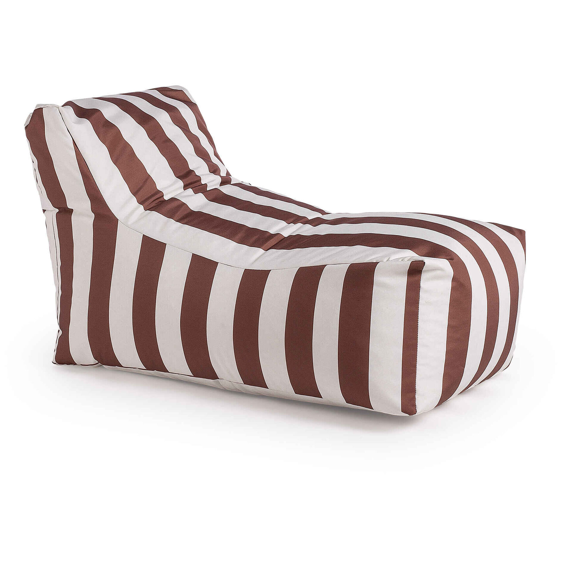 Puff Jardim Relax Riscas Castanhas Tropic Power Kasa