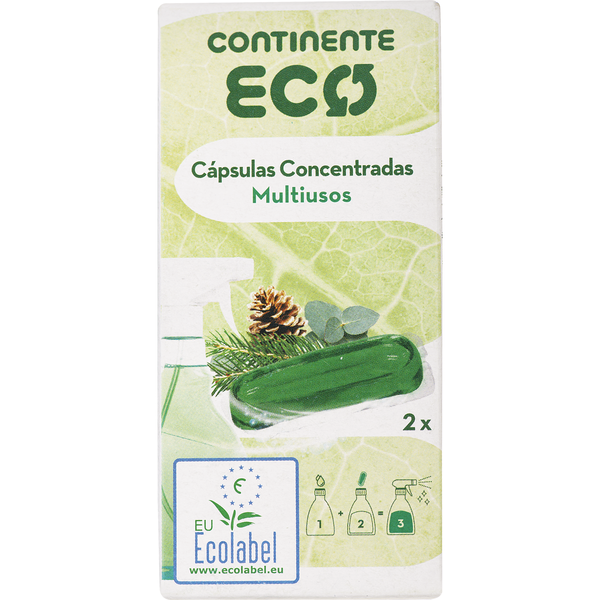 Cápsulas Concentradas Multiuso Continente Eco