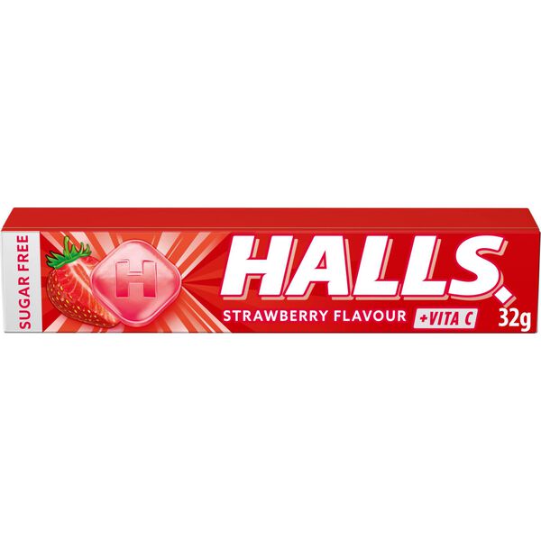 Rebuçados de Morango Halls