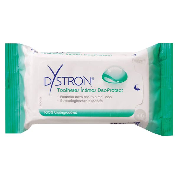 Toalhitas Íntimas DeoProtect Dystron