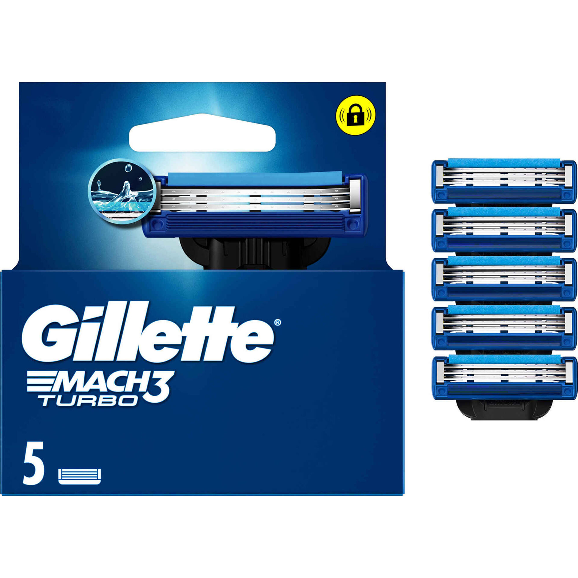 Recarga de Lâminas Mach3 Turbo