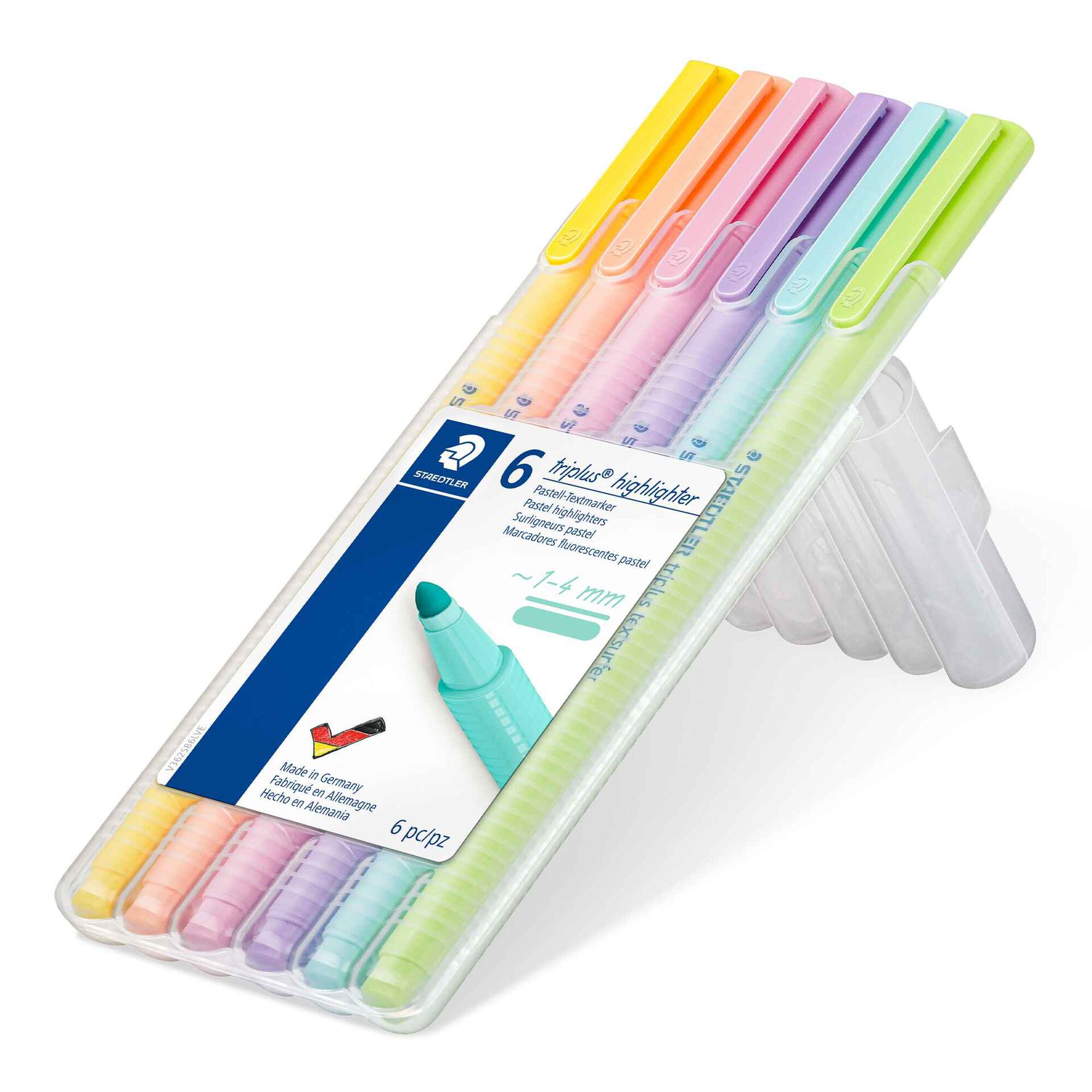 Marcadores de Colorir de Tinta Pastel Fluorescente