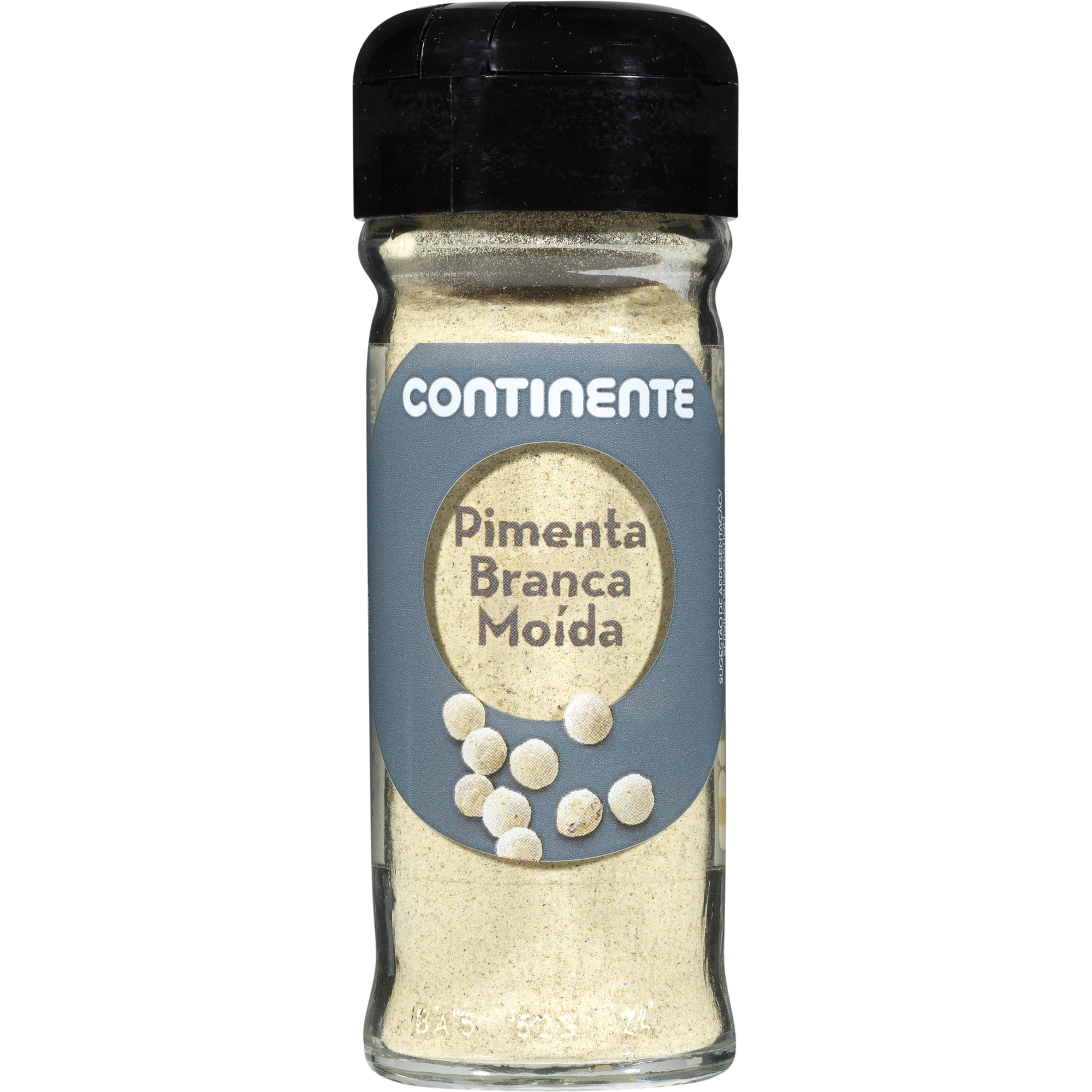 Pimenta Branca Moída em Frasco