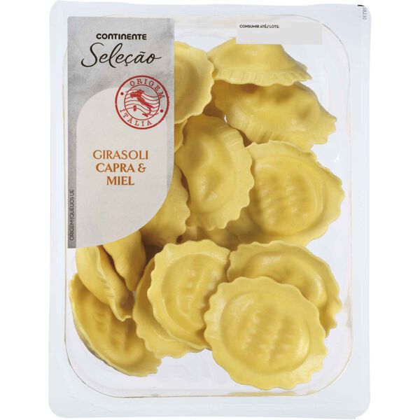 Girasoli Fresco com Queijo de Cabra e Mel Continente Seleção