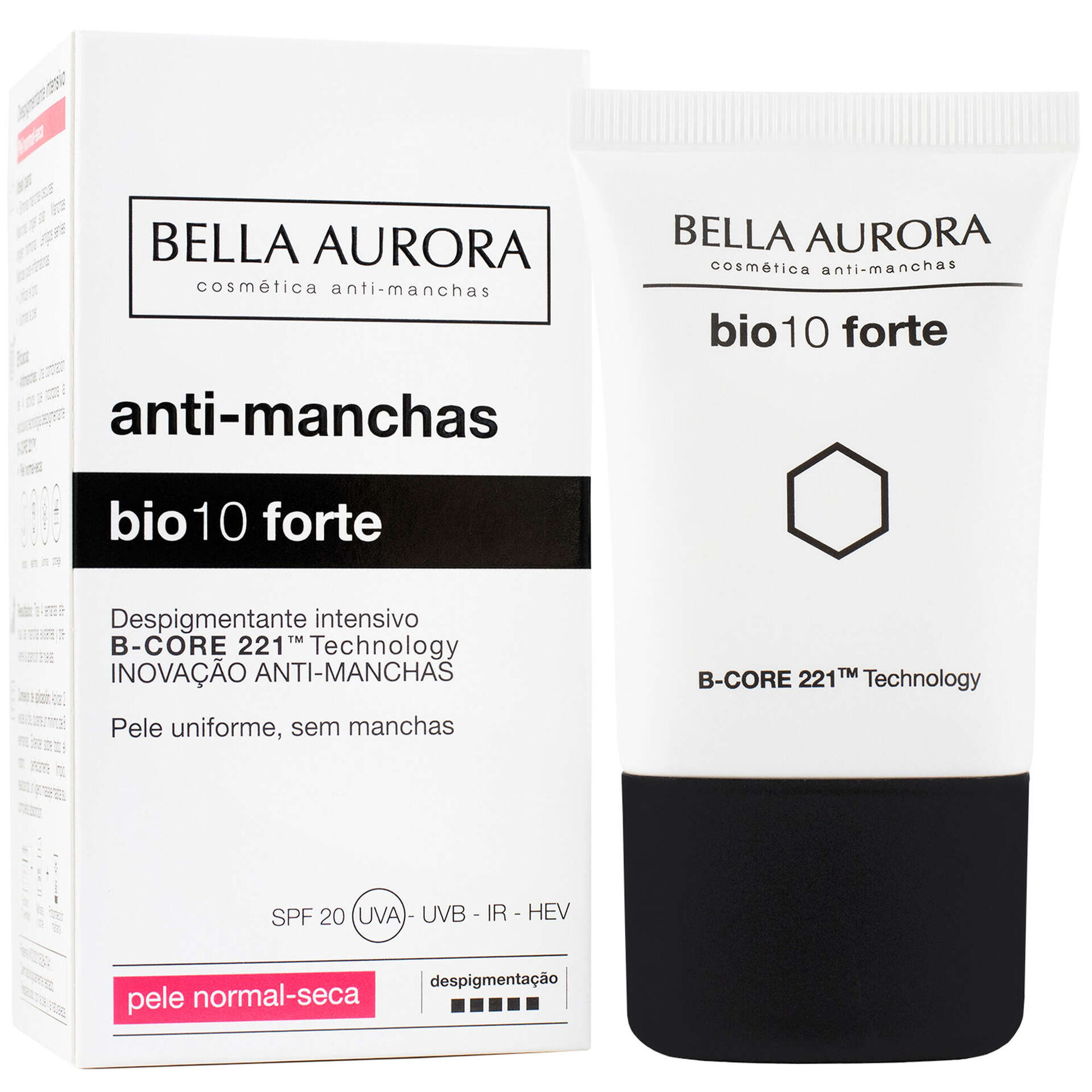 Tratamento Rosto Anti-manchas Bio10 Forte Pele Normal a Seca FPS20