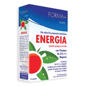 Ch&aacute; Guaran&aacute;, Ginseng e Erva-Mate Energia  Saquetas Forma+