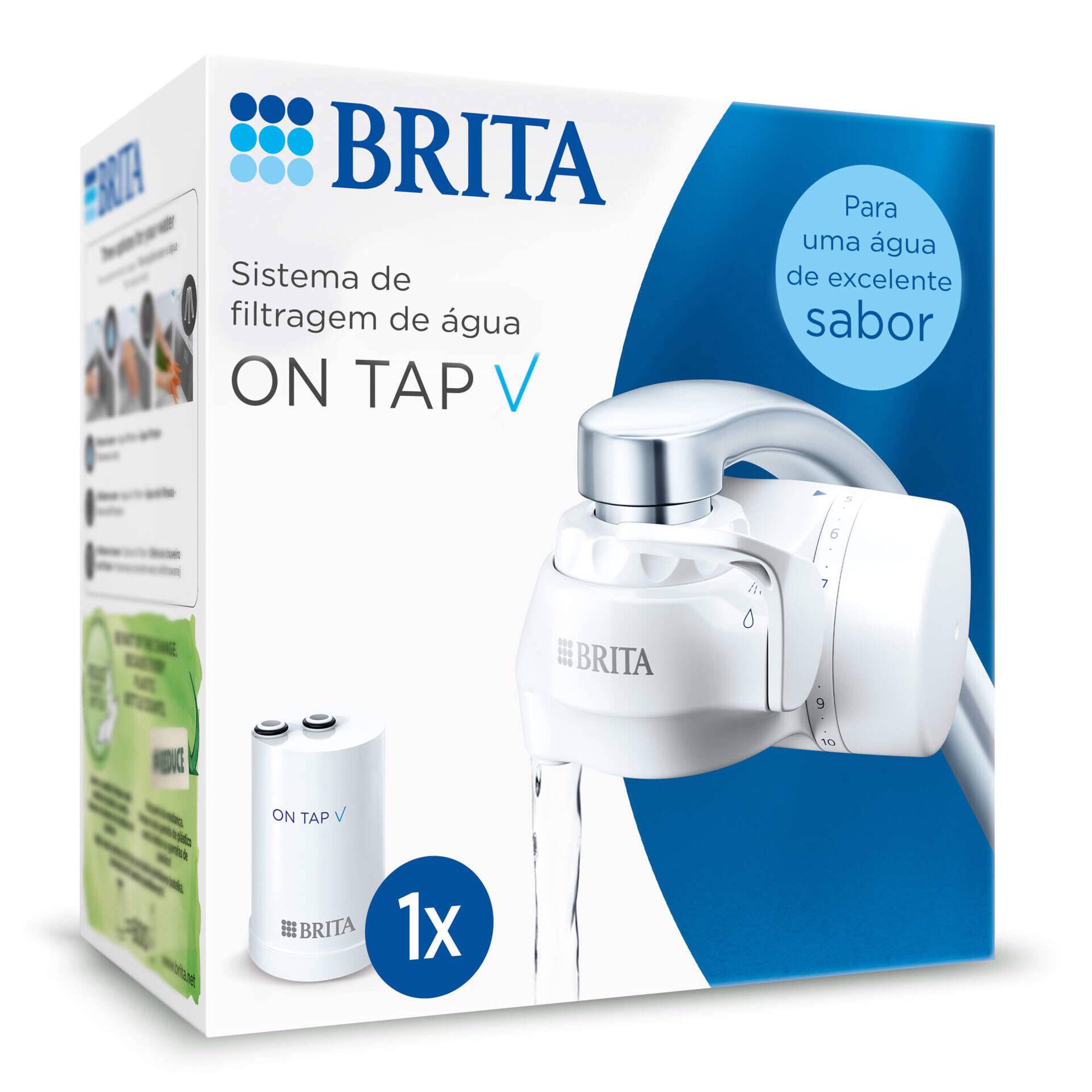 Sistema Filtra&ccedil;&atilde;o &Aacute;gua para Torneira On Tap Brita