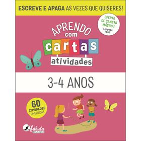 Aprendo com Cartas - Atividades 3-4 Anos de V&aacute;rios Autores