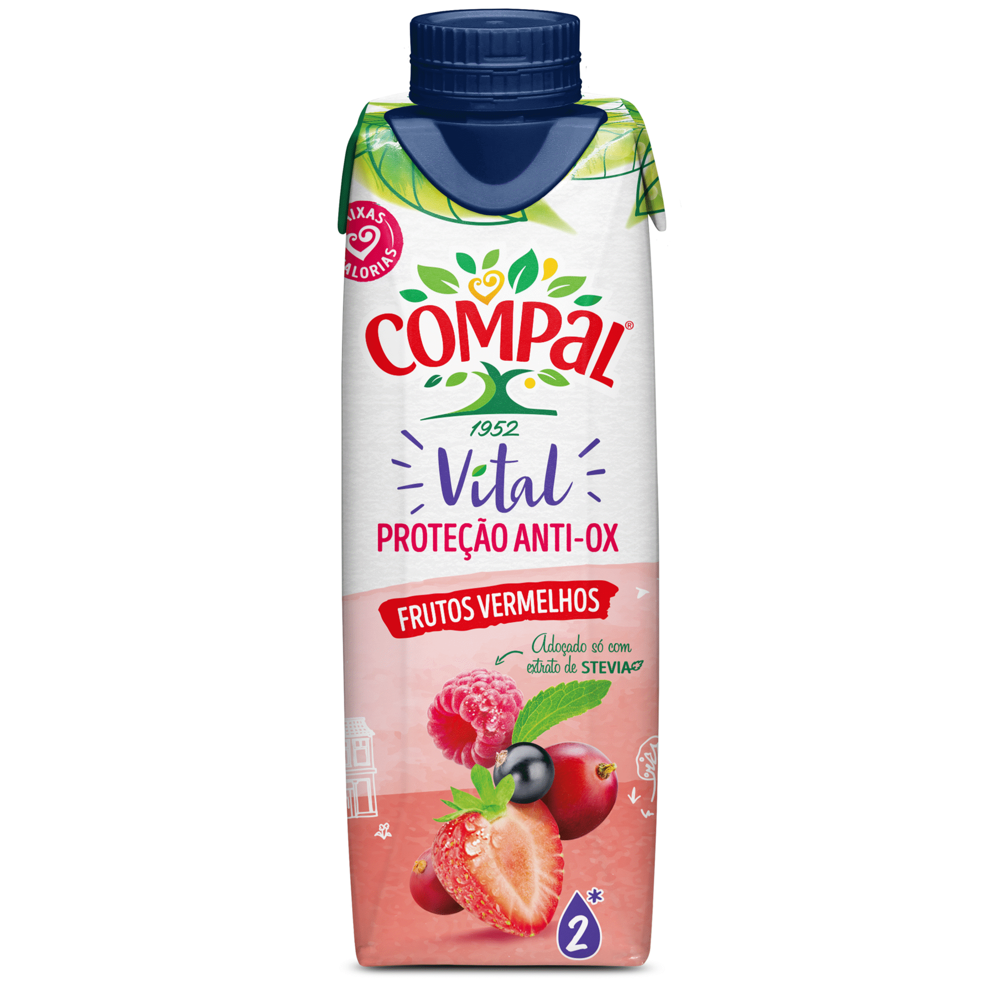 Néctar Frutos Vermelhos com Stevia