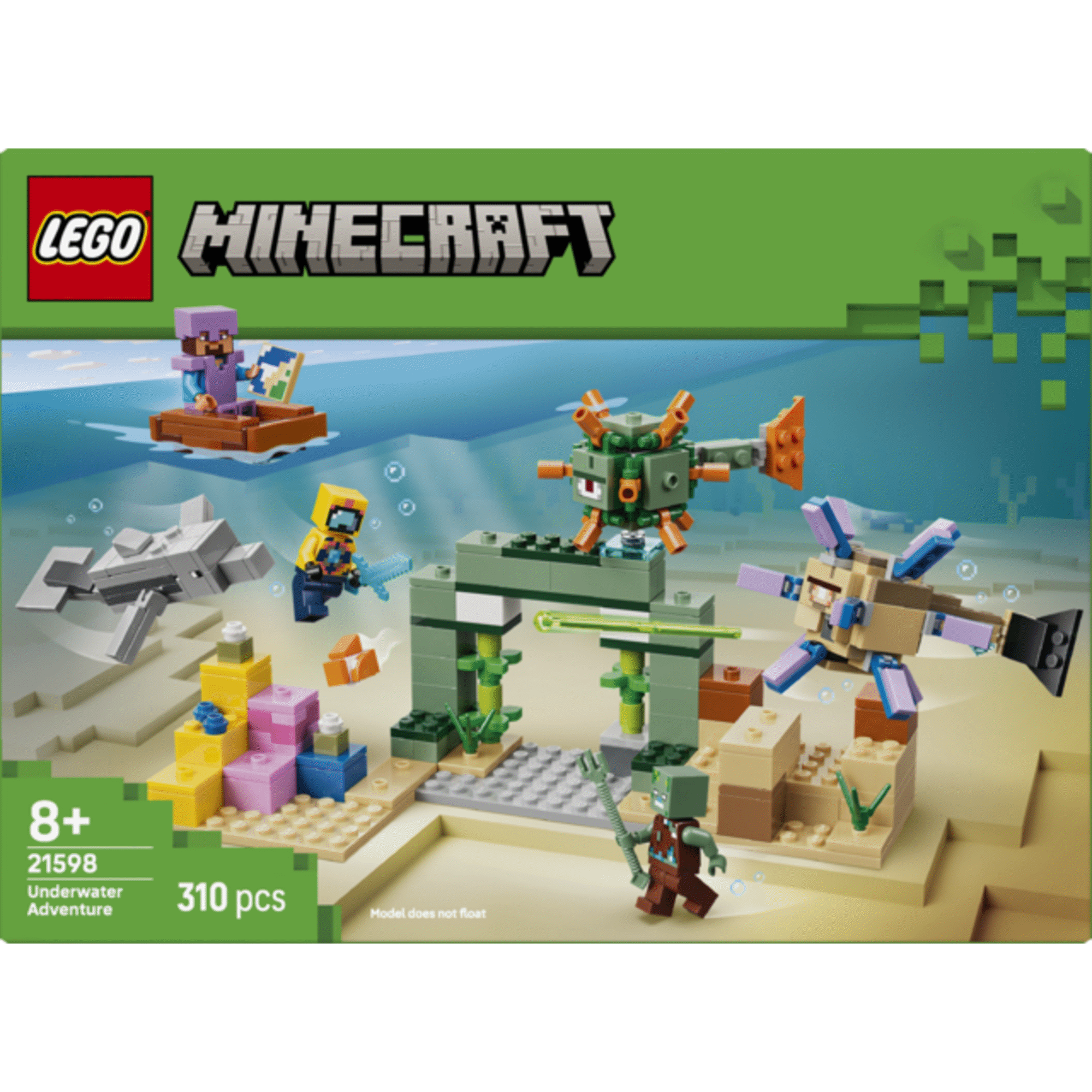 LEGO Minecraft - Aventura Subaqu&aacute;tica - 21598