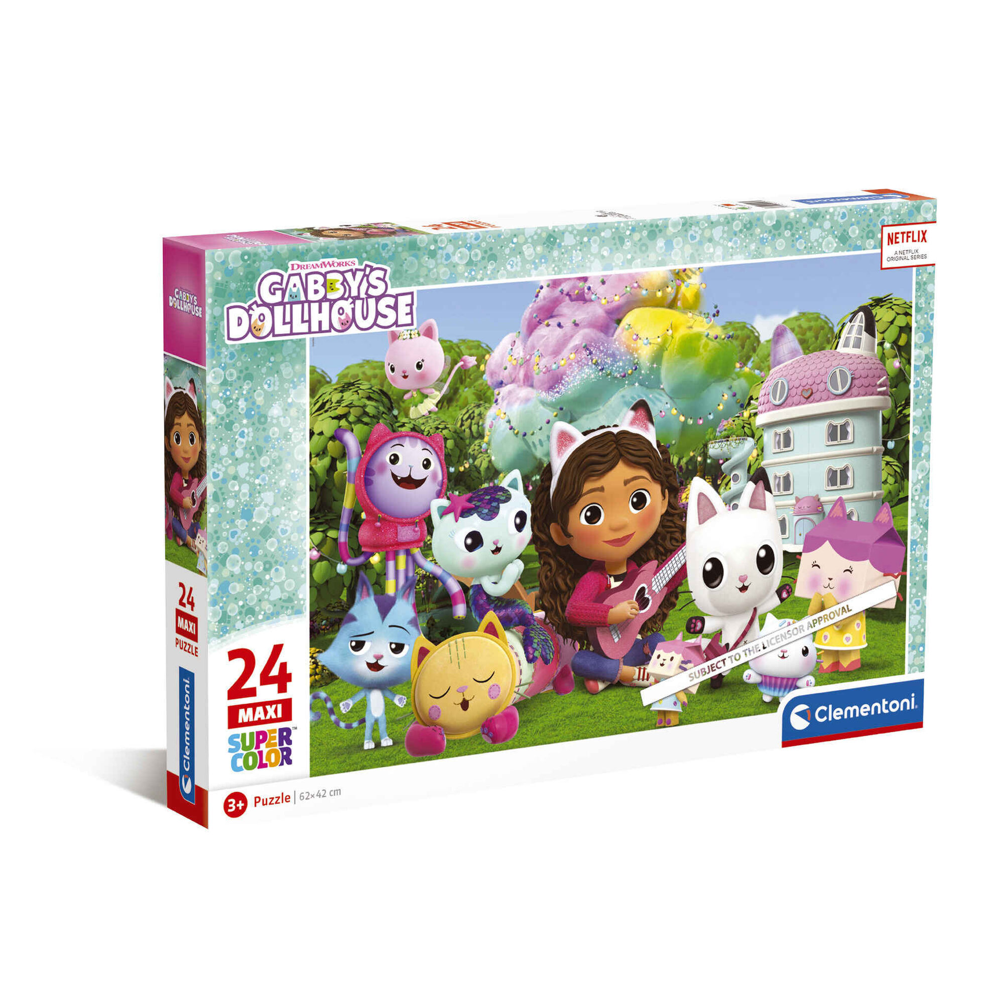 Puzzle Gabby's Dollhouse 24 Peças Maxi
