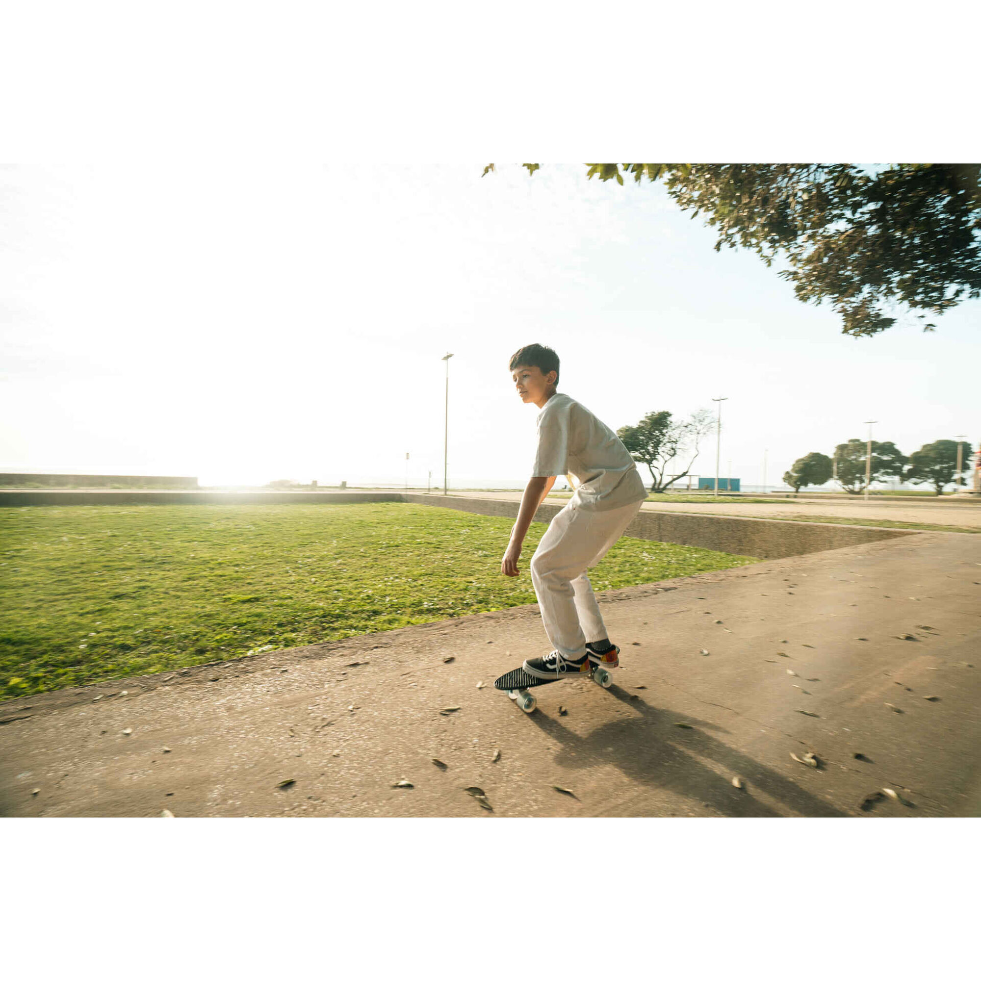 Mini Skate de Crian&ccedil;a Verde &Aacute;gua Berg