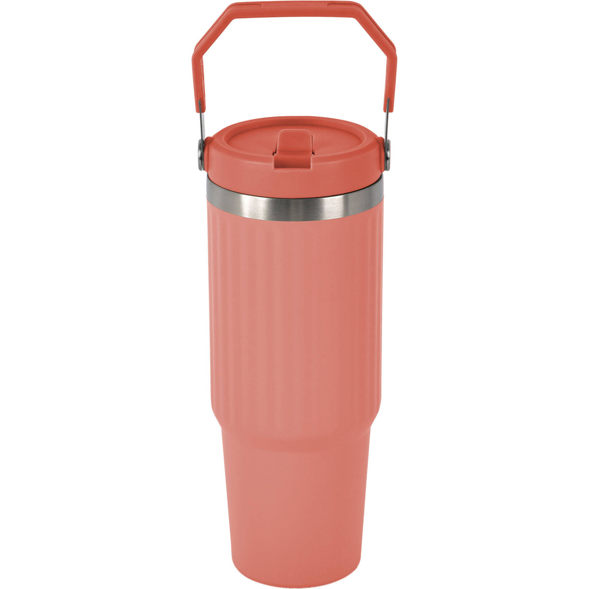 Garrafa T&eacute;rmica Cer&acirc;mica 900ml Rosa Kasa