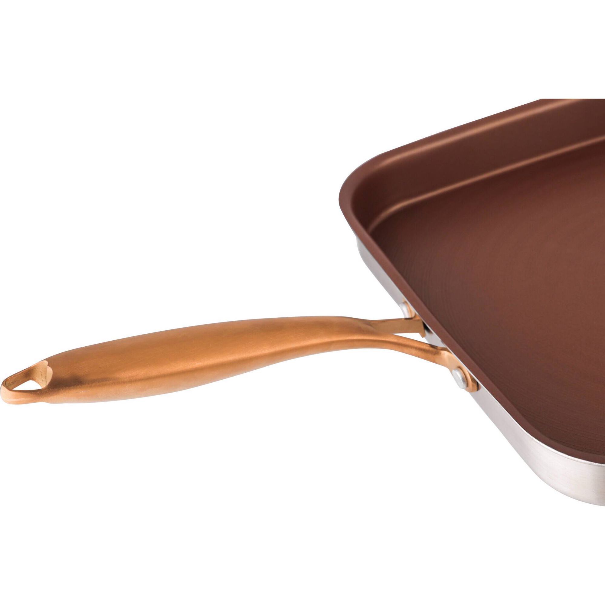 Grelhador Antiaderente 28x28cm Camada Tripla