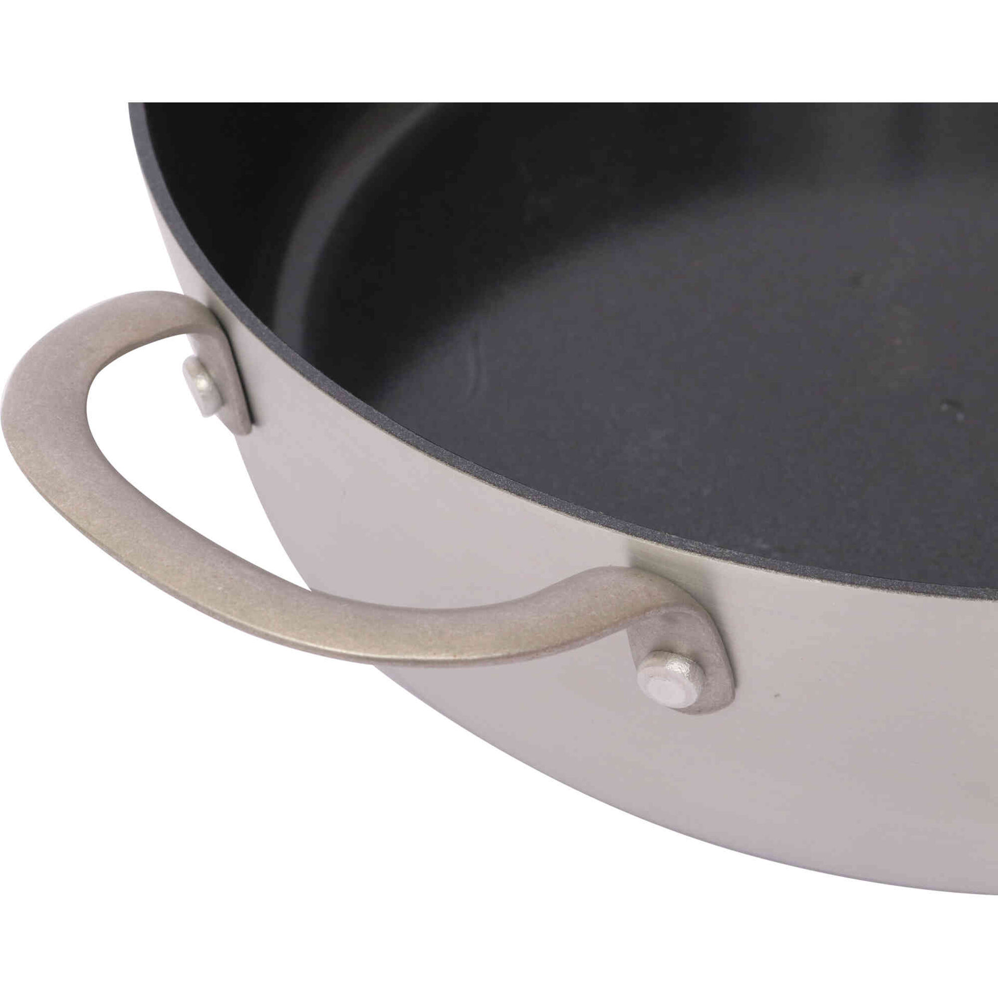 Caçarola Baixa Antiaderente Alumínio 28cm Névoa