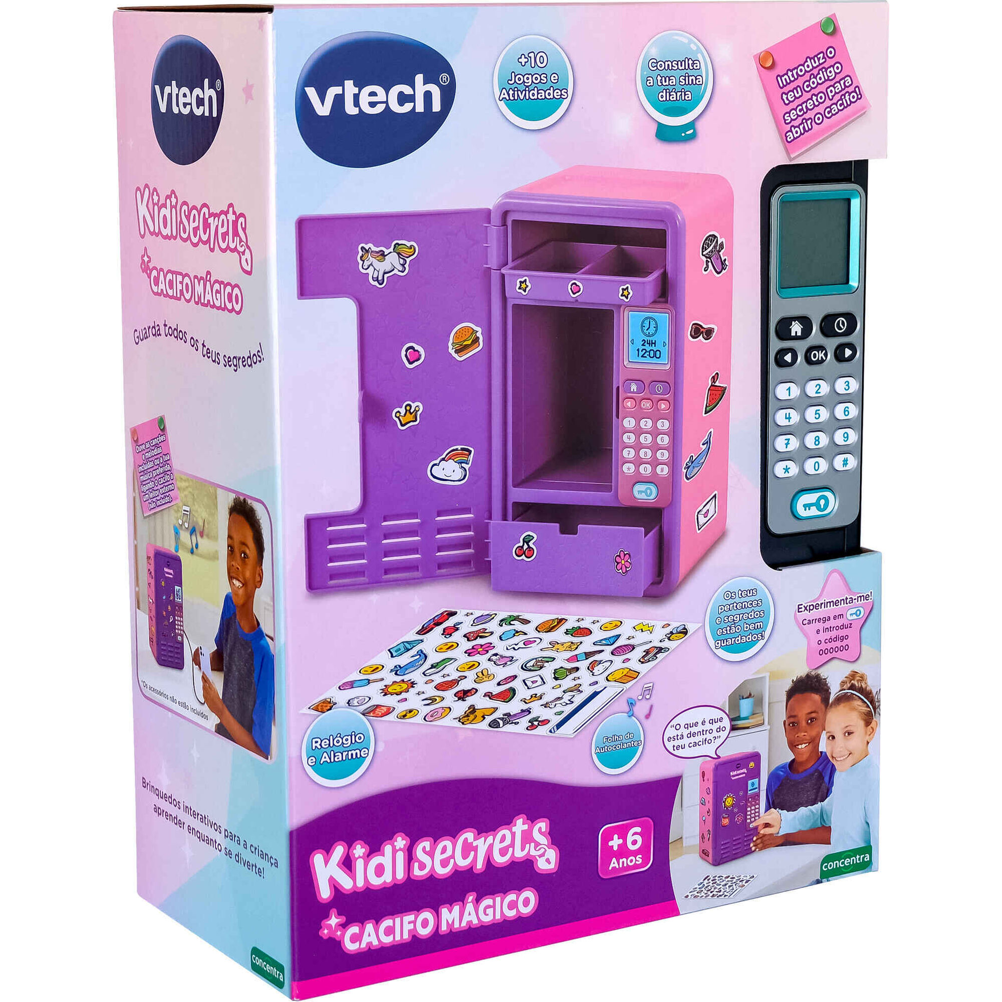 Vtech - Kidi Secrets - Cacifo M&aacute;gico Preto