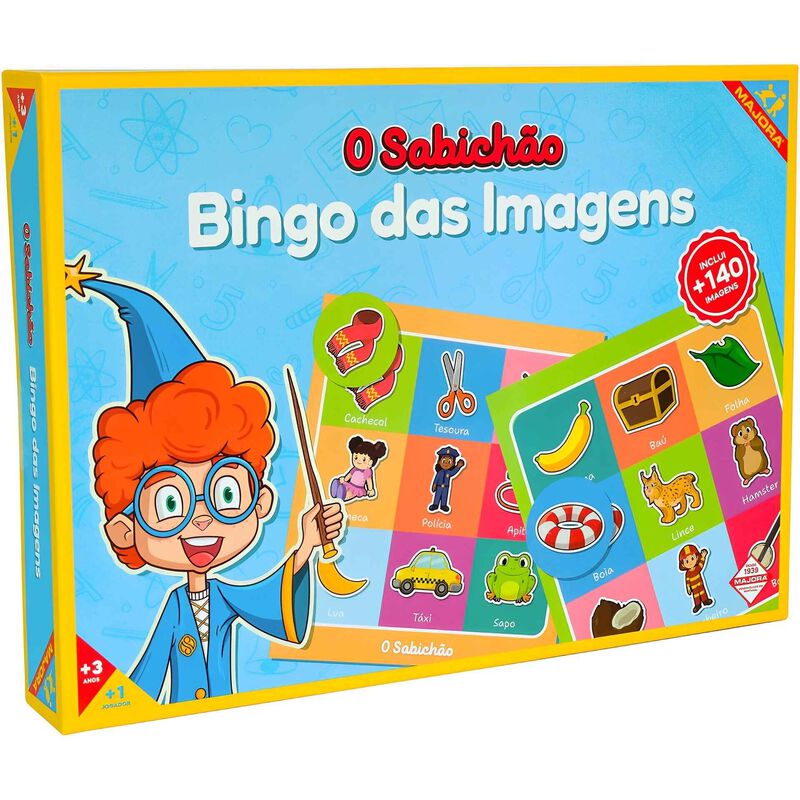 Majora - Jogo O Sabichão Bingo das Imagens