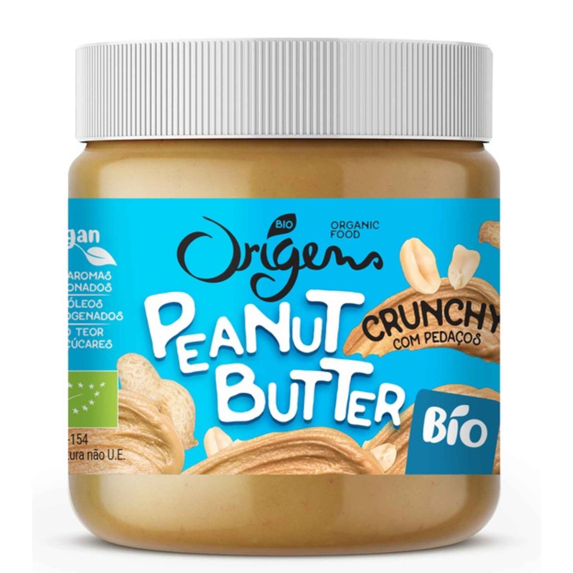 Manteiga de Amendoim Crunchy sem Glúten